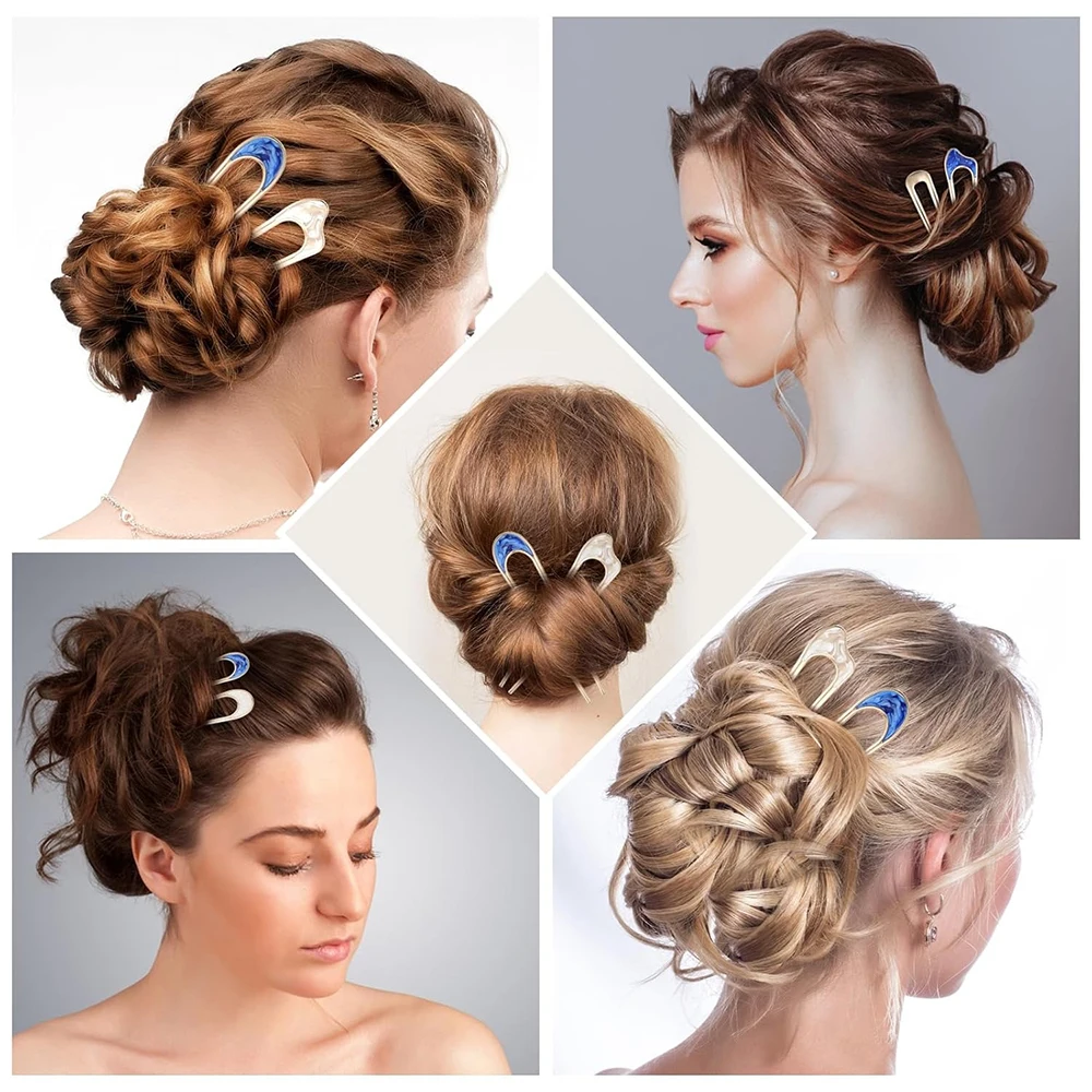Épingles à cheveux en forme de u en métal, épingle à cheveux torsadée française, épingle à fourchette à cheveux vintage pour femmes, bâtons pour coiffures épaisses et fines, accessoires Épingles à cheveux en forme de u en métal, épingle à cheveux torsadée française, épingle à fourchette à cheveux vintage pour femmes, bâtons pour coiffures épaisses et fines, accessoires