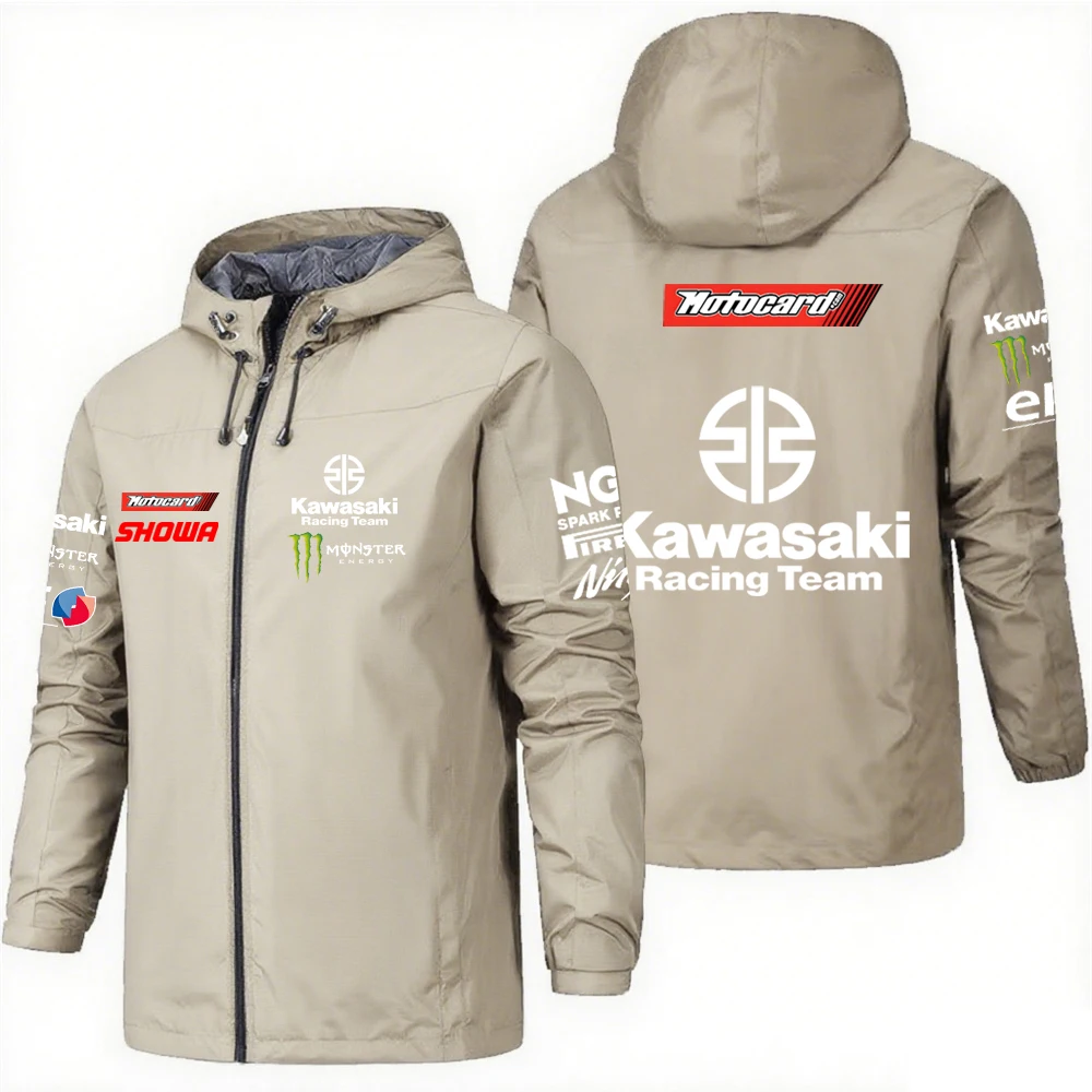 kawasaki moto course même style submachine veste lourde moto équitation veste mode tendance coupe vent veste kawasaki moto course même style submachine veste lourde moto équitation veste mode tendance coupe vent veste