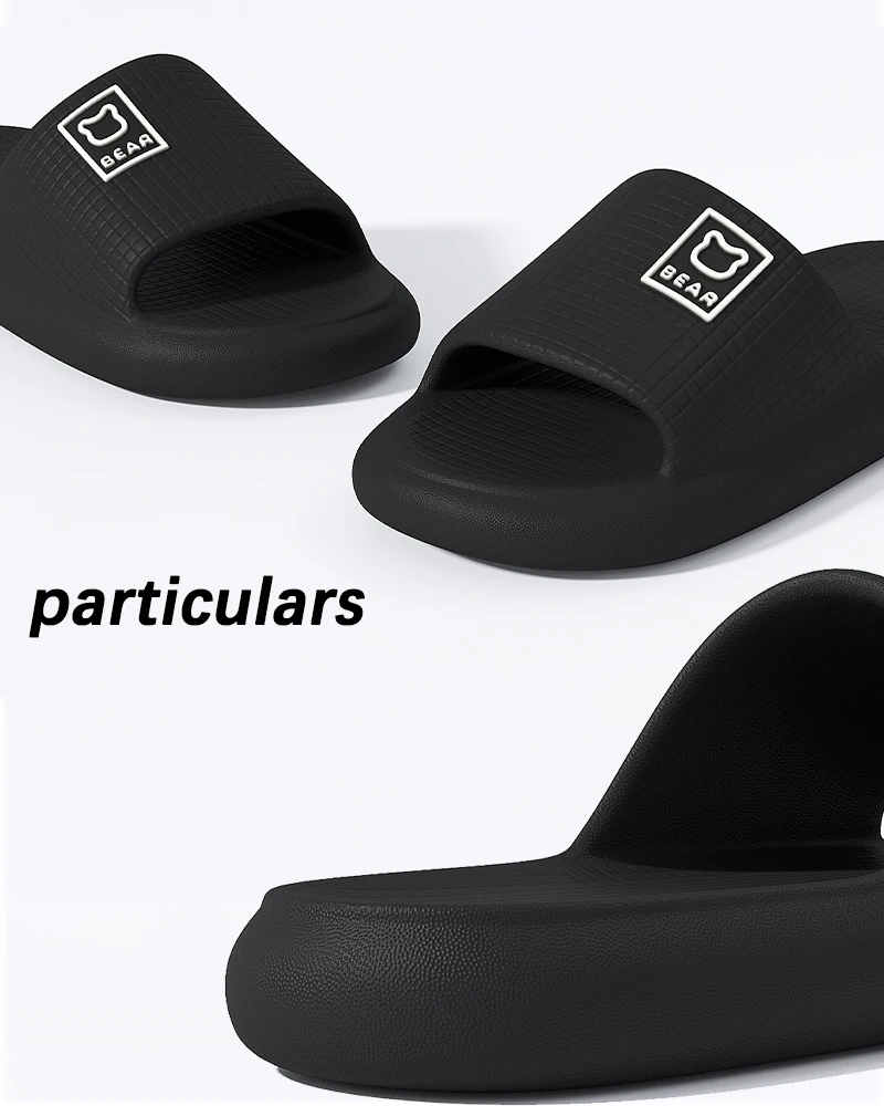 qyckaby pantoufles d'intérieur et d'extérieur pour hommes et femmes, sandales non aldes, chaussures de plage décontractées, semelle souple, tongs de dessin animé, chaussure de couple, nouveau, 2024 qyckaby pantoufles d'intérieur et d'extérieur pour hommes et femmes, sandales non aldes, chaussures de plage décontractées, semelle souple, tongs de dessin animé, chaussure de couple, nouveau, 2024