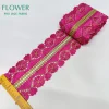 ruban brodé de 5 yards pour l'artisanat pour femmes, accessoires de couture, appliques d'artisanat de mariage, accessoires d'habillage en dentelle diy