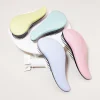 Brosse de massage antistatique, douche enroulée, brosse de massage, cheveux mouillés, brosse bouclée, outil de salon de coiffure, spécial pour perruques de vrais cheveux