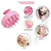 brosse de lavage des cheveux pour massage du cuir chevelu doux, douche, peigne spa, beauté du corps, outil de coiffure pour le nettoyage et la stimulation