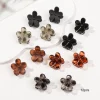 nouvelle mode 12 pièces/ensemble petites barrettes à cheveux géométriques florales pour enfants femmes filles accessoires chapeaux
