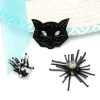 perles faites à la main tête de chat strass fleur vêtements accessoires bricolage cousu à la main chaussures et chapeaux sac patch autocollants