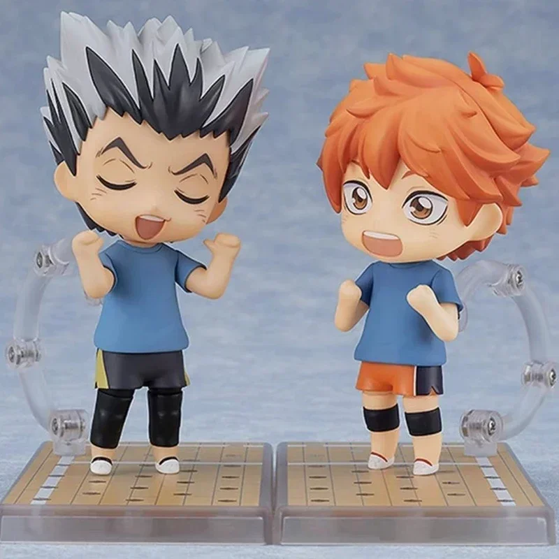 figurine anime haikyuu 2034, 10cm, hinata shoyo # kotaro bokuto – figurines mobiles en pvc, modèle q versio, jouets, 2035 figurine anime haikyuu 2034, 10cm, hinata shoyo # kotaro bokuto – figurines mobiles en pvc, modèle q versio, jouets, 2035