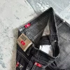 jean baggy gothique vintage pour femmes, couleur unie, délavé, noir, y2k, harajuku, hip hop, pop rock, pantalon décontracté à jambes larges, nouvelle collection