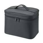 Trousse de maquillage de Style japonais pour femmes, sac de rangement de lavage noir à main, sac de toilette à Double fermeture éclair pour hommes et femmes/hommes Trousse de maquillage de Style japonais pour femmes, sac de rangement de lavage noir à main, sac de toilette à Double fermeture éclair pour hommes et femmes/hommes