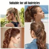 pince à cheveux banane mate, épingle à cheveux en forme de poisson, bandeau queue de cheval pour femmes, accessoires pour cheveux, pince torsadée, barrettes, couvre chef