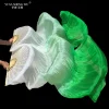 Real injFan for Kids and Women, Belly phtalPerformance, GérGradient Document, Dancer Performance Practice, Long injGér1 Pair, 100%