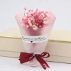 1 pièce, mini bouquet de fleurs de savon fait main, bouquet de roses, adapté aux cadeaux de fête, famille, amis, mère, cadeaux de petite amie