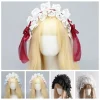 bandeau en dentelle lolita douce, nœud en ruban, bandeau à volants jk, accessoires pour cheveux, coiffure de cosplay de demoiselle d'honneur anime kawaii