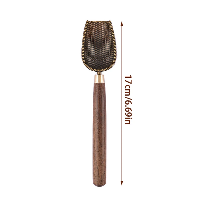 cuillère à thé en ébène, 1 pièce, cuillère à thé en bois massif rétro créatif, pelle à thé kongfu, accessoires de cérémonie du thé, cadeau cuillère à thé en ébène, 1 pièce, cuillère à thé en bois massif rétro créatif, pelle à thé kongfu, accessoires de cérémonie du thé, cadeau