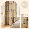 rideau de chambre à coucher avec crochet jolie çonné, style pastoral américain, complètement occultant, pour salon, chambre d'enfant, nouvelle collection 2023