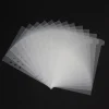 séparateur d'index de papier transparent a5 a6 6 trous pour classeur planificateur cahier papeterie cahier diviseur de papier accessoires