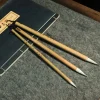 Pinceaux d’écriture traditionnels chinois, brosse d’écriture en poils de loup pour la calligraphie, brosse de pratique de la peinture Pinceaux d’écriture traditionnels chinois, brosse d’écriture en poils de loup pour la calligraphie, brosse de pratique de la peinture