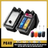 Vilaxh cartouche d&rsquo;encre rechargeable PG-40 CL-41 PG40 CL41 pour Canon Pixma MP140 MP150 MP160 MP180 MP190 MP210 MP220 MP450 MP470