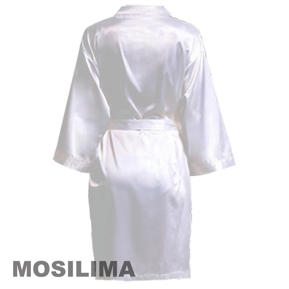 robe de mariée d'équipe de fête de mariage avec lettres noires, pyjama kimono en satin, peignoir de demoiselle d'honneur sp2000 robe de mariée d'équipe de fête de mariage avec lettres noires, pyjama kimono en satin, peignoir de demoiselle d'honneur sp2000