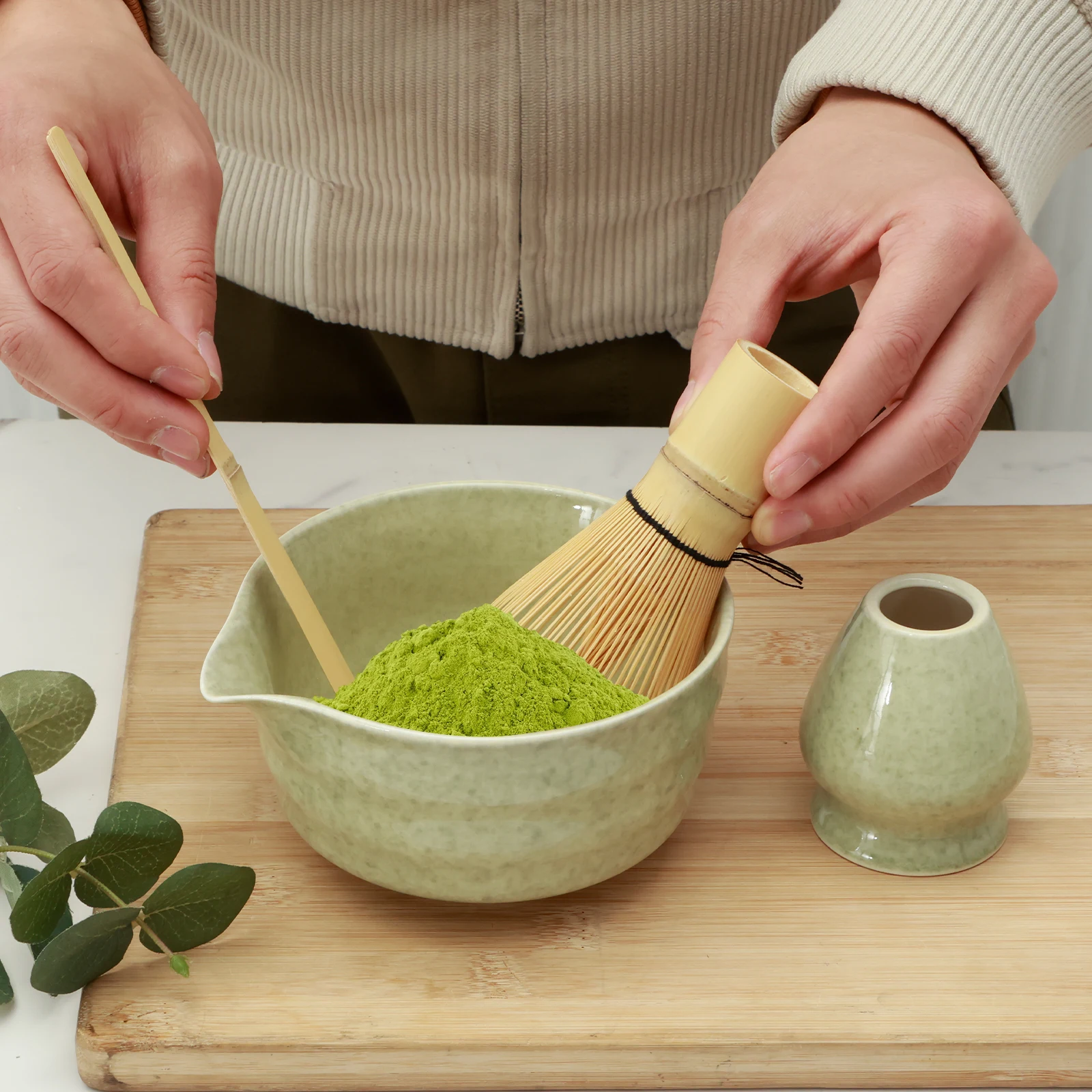 Kit de cérémonie Matcha pour cérémonie du thé japonaise, bol Matcha traditionnel, fouet, cuillère à thé, passoire à poudre Matcha, service à thé Matcha Kit de cérémonie Matcha pour cérémonie du thé japonaise, bol Matcha traditionnel, fouet, cuillère à thé, passoire à poudre Matcha, service à thé Matcha