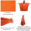 life poncho survie d'urgence poncho de pluie survie thermique espace imperméable chaleur réfléchissant imperméable pour camping randonnée