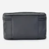 Trousse de maquillage de Style japonais pour femmes, sac de rangement de lavage noir à main, sac de toilette de grande capacité pour hommes et femmes Trousse de maquillage de Style japonais pour femmes, sac de rangement de lavage noir à main, sac de toilette de grande capacité pour hommes et femmes