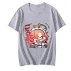 blue archive neru t shirt d'été en coton pour homme, t shirt à manches courtes, cool cartoon, vêtements blancs de haute qualité, t shirt à col rond, t shirt mignon