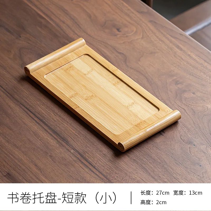 plateau rectangulaire japonais en bambou, pour le thé, le pain, barbecue, hôtel, restaurant, snack plateau rectangulaire japonais en bambou, pour le thé, le pain, barbecue, hôtel, restaurant, snack