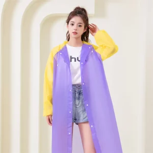 Manteau de pluie en plein air Poncho épaissir adultes Long imperméable à capuche pour hommes femmes veste imperméable voyage Camping pêche vêtements de pluie