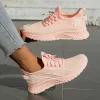 femmes chaussures baskets décontractées automne 2025 nouvelle mode loisirs sport chaussures simples en gros usine transfrontalière tendance mouche tissage