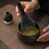 fouet matcha mélangeur et agitateur de poudre de thé de qualité alimentaire brosses à thé vert matcha réutilisables accessoires de cuisine lavables au lave vaisselle