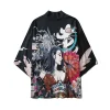 vintage ukiyoe haori japonais anime motif hauts asl cosplay costume traditionnel festival tenue carnaval fête vêtements