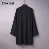 Cardigan japonais Harajuku Haori pour hommes et femmes, chemise de plage blanche, longue, cosplay, noir, streetwear Cardigan japonais Harajuku Haori pour hommes et femmes, chemise de plage blanche, longue, cosplay, noir, streetwear