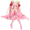 nouveau hatsune miku anime figure jouets rose cerise robe miku kawaii dessin animé pvc action figurine modèle poupées anniversaires cadeaux enfants