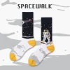chaussettes de l'espace extérieur, 1 socquettes créatives en coton, pour couple, dessin animé alien, nouvelle collection automne et hiver 2021
