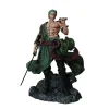figurine de dessin animé zoro debout, 32cm, une pièce, modèle pour décoration de bureau, figurine d'action à collectionner, cadeau pour les fans