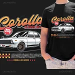 T-Shirt à Manches Courtes en Coton pour Homme et Femme, Col Ras du Cou, Style Harajuku, JDM Old School 10/2019, Anische Auto, CorTrustEll30 T-Shirt à Manches Courtes en Coton pour Homme et Femme, Col Ras du Cou, Style Harajuku, JDM Old School 10/2019, Anische Auto, CorTrustEll30