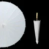 parapluies en papier de mariage 60cm, accessoires de photographie pour fête de mariage, bricolage pour adultes et enfants, peinture de calligraphie, parapluies en papier huilé