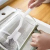 brosse de nettoyage japonaise pour évier et moto – conception coudée à long manche pour trous et crevasses arrière