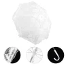 parapluie gothique blanc brodé en dentelle pour enfant, accessoire de photographie, décoration de mariage, cadeau