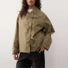 vestes à bretelles avec nœud papillon pour femme, manteaux amples à revers et manches longues avec poches, vêtements d'extérieur quotidiens de rue, automne 2025