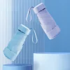 parapluie d'extérieur portable, résistant aux uv, de poche, à double usage, compact, pour femmes, protection solaire