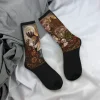 chaussettes de basket ball unisexes colorées, chaussettes de labyrinthe, film de culte, davids bowies, non ald, automne, hiver, années 1980