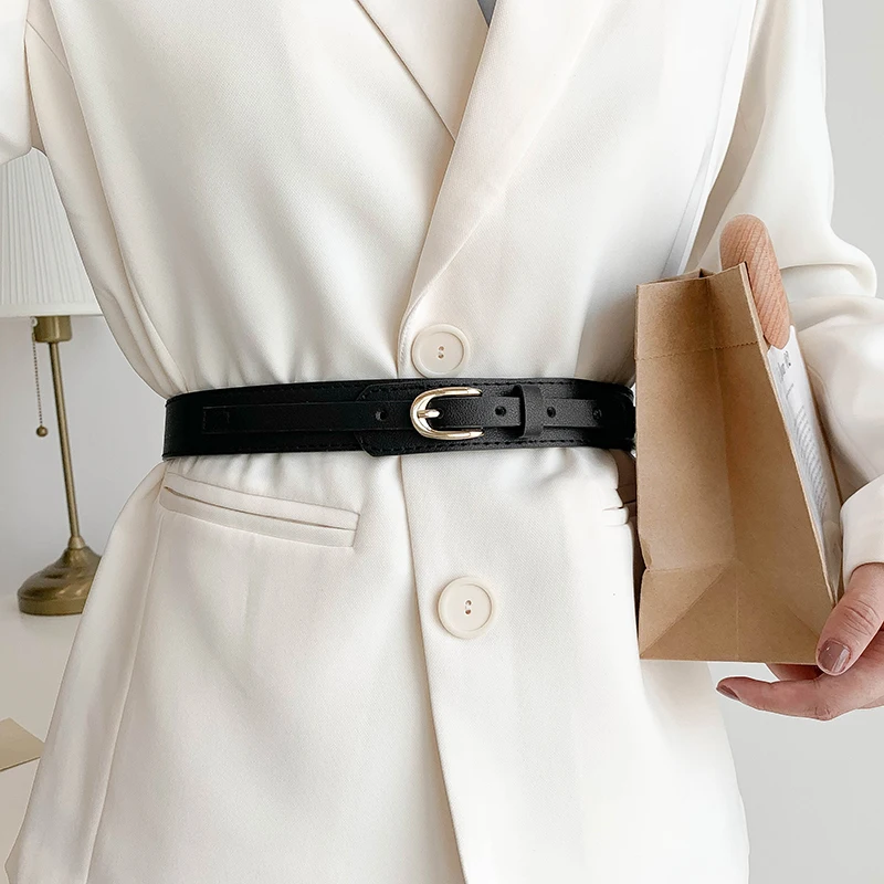 ceinture de taille large noire pour femmes, nouveau modèle, cintré à la taille, robe décorative, manteau, accessoire, ceinture polyvalente, style ins automne et été ceinture de taille large noire pour femmes, nouveau modèle, cintré à la taille, robe décorative, manteau, accessoire, ceinture polyvalente, style ins automne et été
