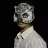 masque d'animal de hibou, masque d'oiseau de mascarade pour hommes et femmes, accessoires de fête de carnaval cosplay, masque de déguisement, accessoire de costume