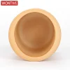 ensemble d'accessoires pour cérémonie du thé en bambou, 6 pièces, avec seau de rangement, fournitures de cérémonie du thé premium pour une expérience de thé authentique