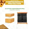 enveloppement pour ruche d'hiver robuste – housse isolée réglable en tissu oxford, idéal pour la protection des équipements d'apiculture