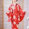 kimono japonais yukata geisha pour enfants, robe de soirée, kimono traditionnel vintage avec obi, nouveauté, costume de cosplay pour filles, peignoir