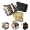 Épingles à cheveux en alliage en forme de u, 100 pièces/sac, 5cm/6cm, pinces à cheveux ondulées, épingles à cheveux simples en métal, barrettes, outils de coiffure de mariée