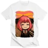 t shirt estival et esthétique rétro pour femme, espion x, famille anya forger, graphique, japonais, harajuku