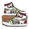 one piece anime luffy zoro baskets chaussures décontractées chaussures de basket ball dessin animé impression confortable surdimensionné chaussures plates cadeau d'anniversaire