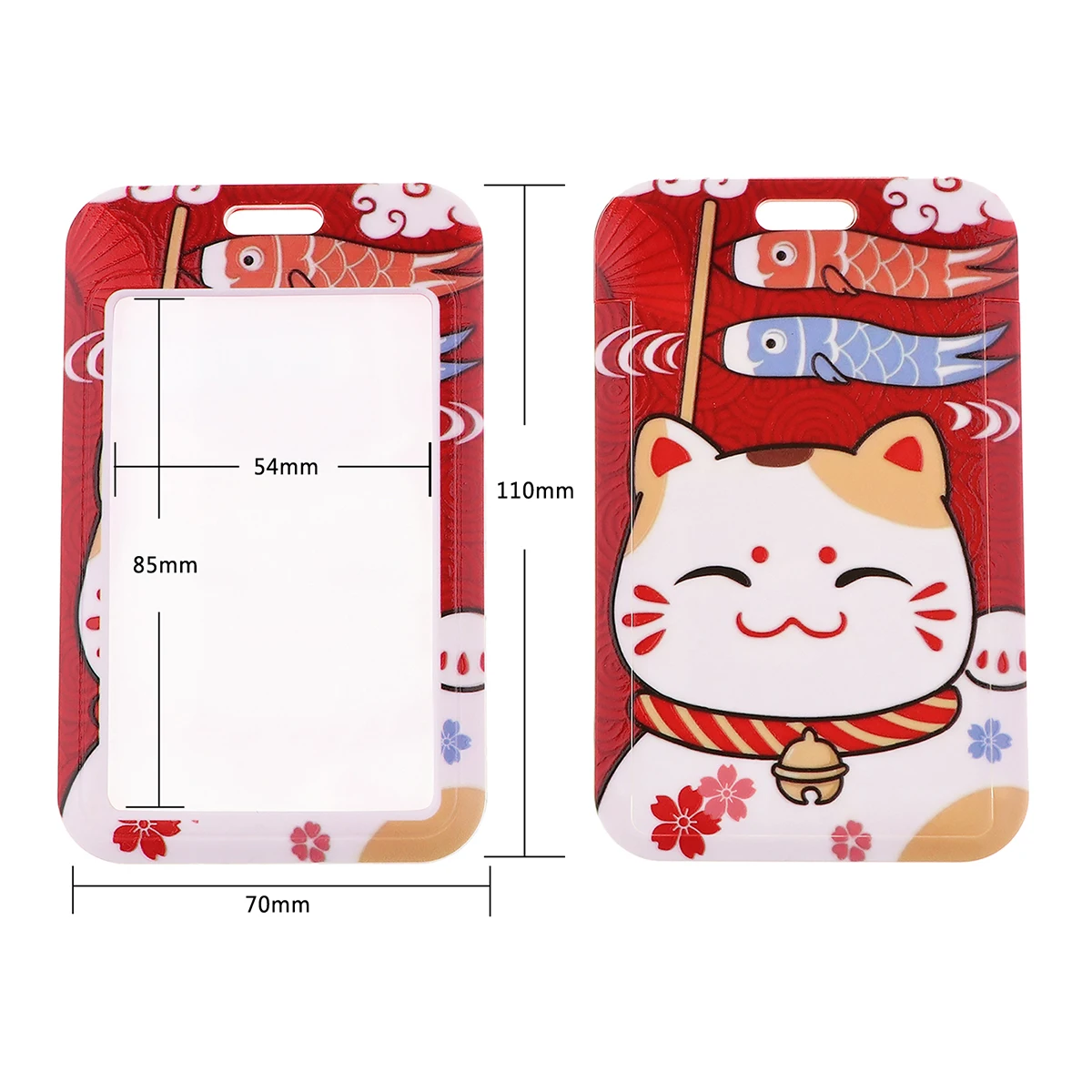 lanières de cou chat porte bonheur japonais, mignon, pour clés, porte clés, porte badge, carte d'identité, carte de crédit, corde de suspension, accessoires lariat lanières de cou chat porte bonheur japonais, mignon, pour clés, porte clés, porte badge, carte d'identité, carte de crédit, corde de suspension, accessoires lariat